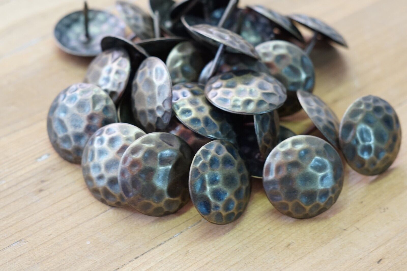 25 Clavos Decorative Nail 1 1/2&quot; Tacks Crafts Furniture Upholstery Antiq... - $25.99