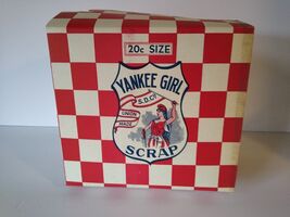 Yankee Girl Scrap Tobacco Chew &amp; Smoke Box Vintage 1930s Empty Unused Or... - $13.36