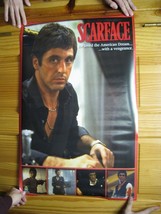 Scarface Poster Americana Sogno Al Pacino Viso Colpo Tony Montana - £35.06 GBP