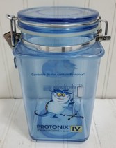 Vtg Pharmaceutical PROTONIX IV Plastic Container Drug Rep Rare Promo Canister - £56.99 GBP