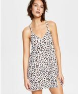 MSRP $28 Miken Juniors Animal-Print Cover-Up Dress White Size Large - €3,59 EUR