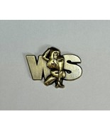 Widows Sons lapel pin WS with Widow 1.25” in antique gold - €12,88 EUR