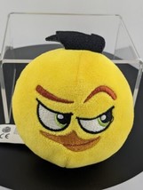 Angry Birds Chuck 3 inch Min Plush Bird Yellow Stuffed Animal Burger King Toy - £8.22 GBP