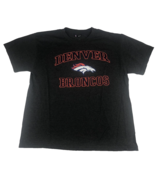 NFL Denver Broncos Mens T Shirt NFL Football Team Apparel Size Large Gra... - £13.45 GBP