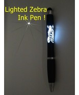 New Lighted Zebra ink pen !  - €9,76 EUR