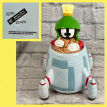 Looney Tunes Marvin the Martian Cookie Jar 1998 Rocket Spaceship Warner ... - €94,43 EUR