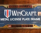 WinCraft Ohio State Buckeyes Metal License Plate Frame NEW - $10.88
