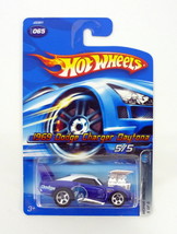 Hot Wheels 1969 Dodge Charger Daytona #065 Mopar Madness 5/5 Blue Die-Cast 2006 - £3.13 GBP