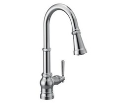 MOEN Paterson Motion Control Smart Kitchen One-Handle High Arc Pulldown Faucet - £429.46 GBP