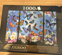 1000 Piece Jigsaw Puzzle 3 Sections Puzzle for Adults w Peel &amp; Stick Savers NEW - £18.72 GBP