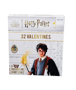 Wizard World Harry Potter 32 Valentines 3+/48 Heart Seals/8 Magical Designs - $12.52