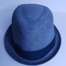 Kooringal Gray Fedora 100% Cotton Hat Men&#39;s 59cm One Size Fits Most - $16.29