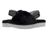 Koolaburra Women Slingback Platform Sandals Fuzz&#39;n II Size US 8 Black Wo... - $48.51