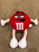M&amp;M&#39;s 2003 Red Plush Toy 13&quot; Tall - Very Good Condition - £9.58 GBP
