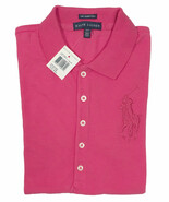 NEW Polo Ralph Lauren Womens Polo Shirt!  5 Colors  Embroidered Big Pony - $75.21 CAD