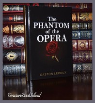 The Phantom of the Opera by Gaston Leroux Brand New Deluxe Hardcover Gift - £23.37 GBP