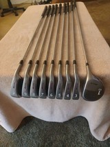 Tz Golf - Vintage &amp; Rare Mizuno Altron Midsize Iron Set Driver, 3-PW Steel Rh - £103.61 GBP