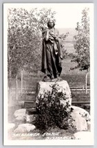 Bismarck ND Sacajawea Statue RPPC Shoshone Indian Lewis Clark  Postcard H36 - £6.91 GBP