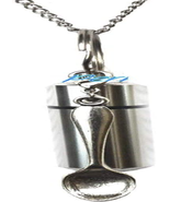 Cremation Permanent Urn Spoon Cremation Locket, Perfume Vial, Silver Ash... - £10.04 GBP