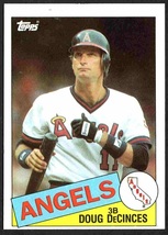 California Angels Doug DeCinces 1985 Topps Baseball Card #111 nr mt    - £0.39 GBP