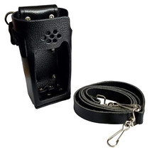 Standard Horizon Leather Case w Belt Loop &amp; Shoulder Strap - £64.22 GBP