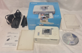 Canon SELPHY CP720 Digital Photo Thermal Printer w/box of photo paper - $29.69