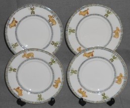 Set (4) Epoch SOUTHWESTERN/INDIAN PATTERN Saucers - $376.73 MXN