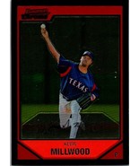 2007 Bowman Chrome Kevin Millwood #58 Texas Rangers Baseball Card - $1.77