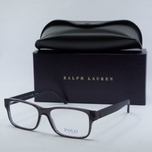 Polo Ralph Laurent PH2117 5965 Shiny Transparent Grey 56mm Eyeglasses New Aut... - £74.00 GBP