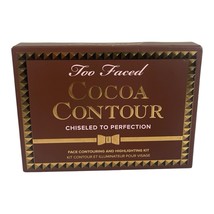 Too Faced Cocoa Contour Chiseled to Perfection Palette Contouring New - $84.55