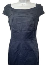 z spoke zac posen blue off the shoulder Zipper Back dress Size 2 - $44.54