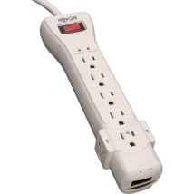 Tripp Lite Protect It! 7-Outlet Surge Protector w/ Fax/Modem Protection, 2520 J - £76.73 GBP