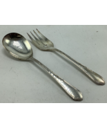 WM Rogers A1 Plus Oneida LTD silverplate Meadowbrook patt. Serving Spoon... - €10,51 EUR