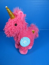 Manhattan Toy Company Voyager Series Bright Pink Unicorn Plush Stuffed Animal - $14.03