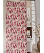 New Traditions Waverly Bathroom Set Shower Curtain Rings Towels Floral C... - $67.46 CAD