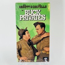 Buck Privates VHS Abbott &amp; Costello Brand NEW/Factory Sealed with Watermarks - £4.94 GBP