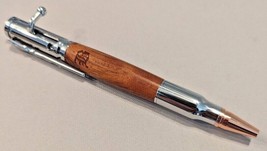 Custom Engraved Bullet Pen Bolt Action Pen Metal Gift for Dad Father Hus... - $14.99