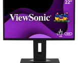 ViewSonic VG2248 22 Inch IPS 1080p Ergonomic Monitor with HDMI DisplayPo... - £194.02 GBP