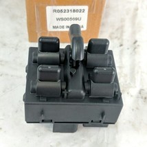 Fits 2007-10 Jeep Wrangler 4dr Front LH Power Window Master Switch For 4... - $23.37