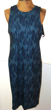 New Womens NWT PrAna S Blue Dress Bra Evelyn Soft Open Back Tank Modesty Cups - £106.99 GBP