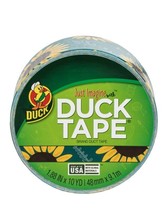 Duck Brand Printed Duct Tape, Sunflowers, 1.88 Inches x 10 Yds - £6.35 GBP