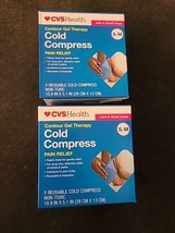 2 New CVS Health Gentle Fabric Cold Compress, S-M - $23.84