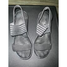 Women’s  Black Sketchers Sandals Size 9 - $10.00