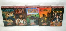5 ANIMATED HERO CLASSICS Home Schooling History VHS New Edison Tubman Bell+ - £10.04 GBP