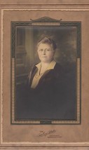 Ida M. Knapp, Wife of Alfred J. Knapp Cabinet Photo - Bridgeport, CT - £13.76 GBP