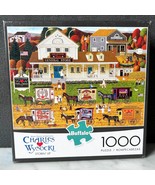 Storin&#39; Up Charles Wysocki 1000 Piece Jigsaw Puzzle Buffalo Games - Comp... - $25.90 CAD