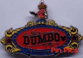 Disney Dumbo WDW Hidden Mickey 2019 Attraction Signs pin - $11.88