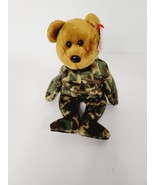 TY Beanie Babies Hero the USO Military Bear 2003 - £12.44 GBP