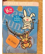 2006 It&#39;s Happy Bunny Charm Necklace (Hi Loser) *NEW* DTB - £9.20 GBP