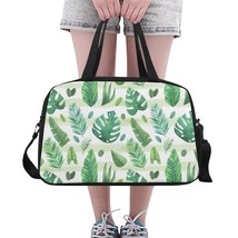 Palm and Banana Leaves Tote and Cross Body Travel Bag - £39.40 GBP